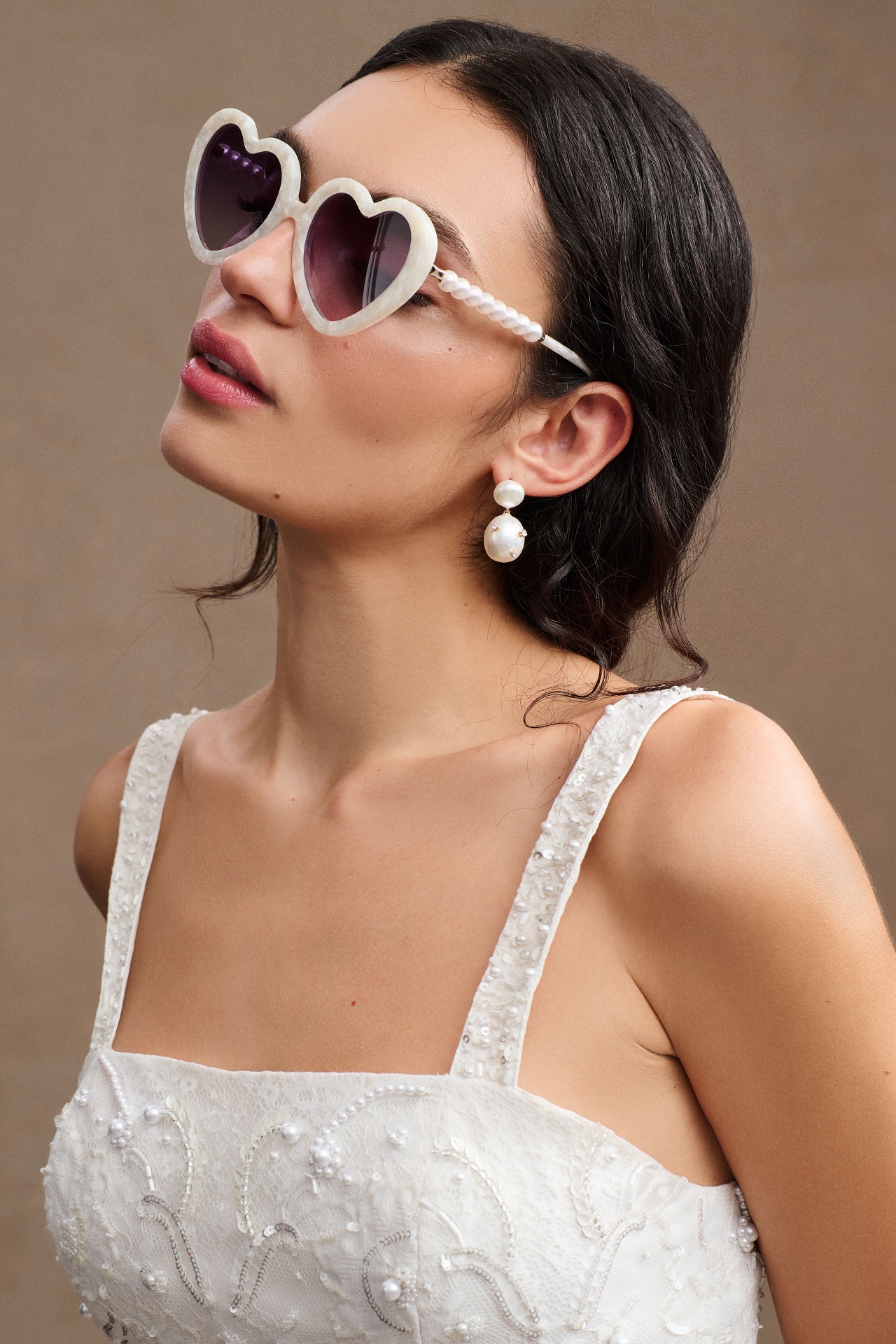 Lele Sadoughi Sweetheart Sunglasses