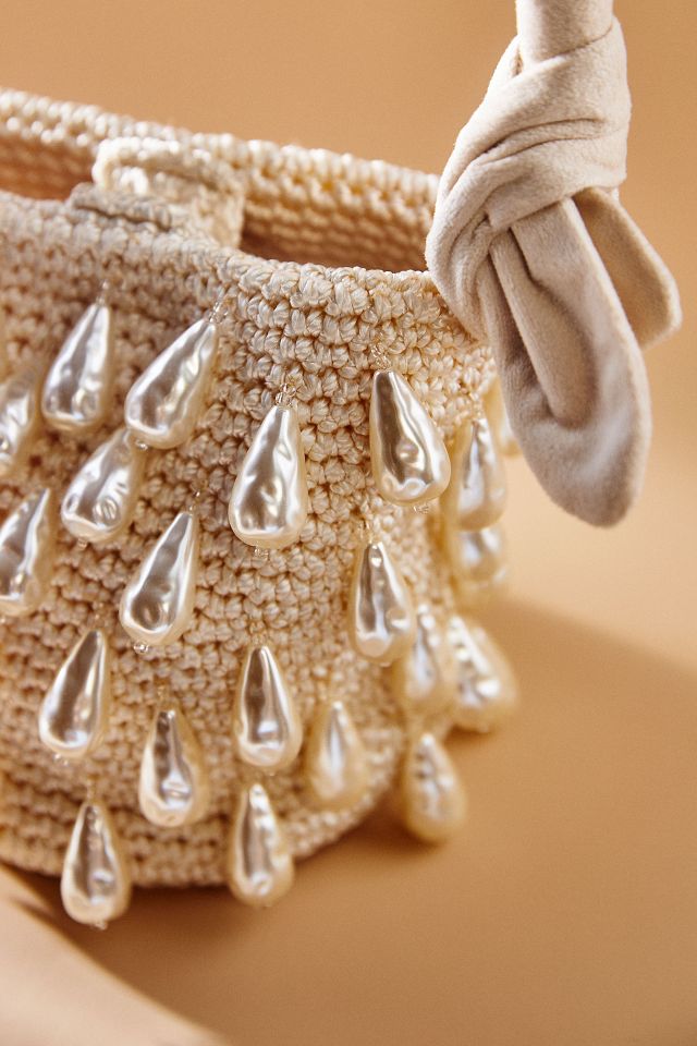Lele Sadoughi Beatrix Baroque Pearl Bag | Anthropologie