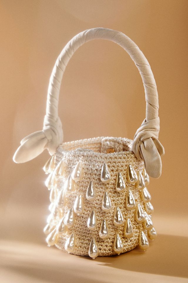 Lele Sadoughi Beatrix Baroque Pearl Bag | Anthropologie