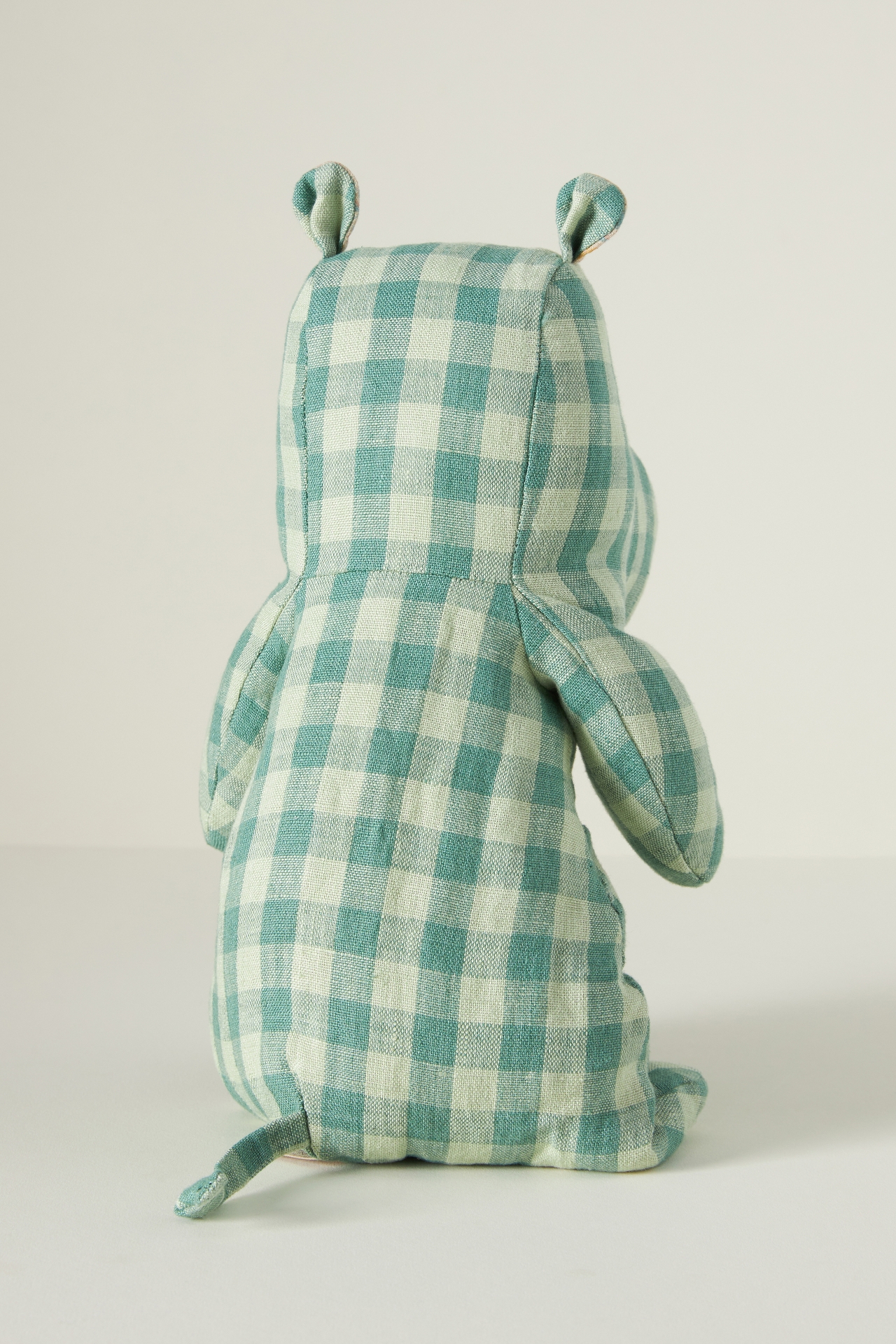 Gingham Hippo Safari Friend Stuffed Animal