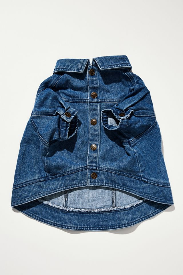 Denim Dog Jacket #2