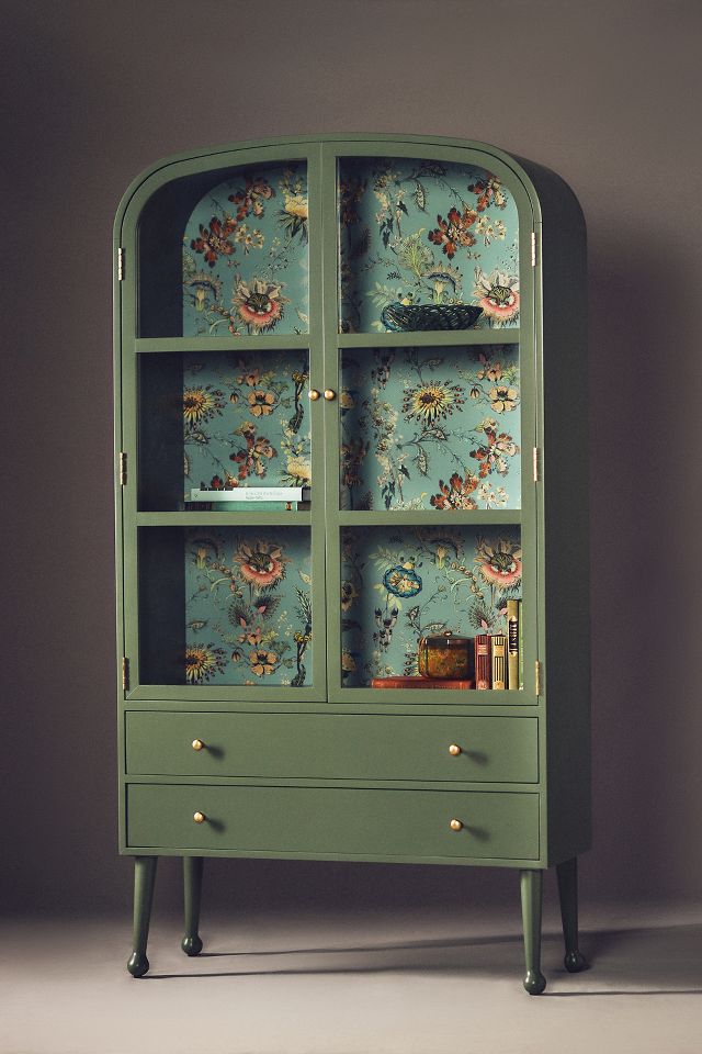 Green deals display cabinet