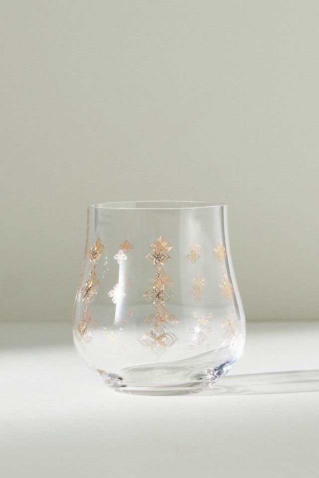 Kenton Stemless Wine Glasses, Set of 4 #1