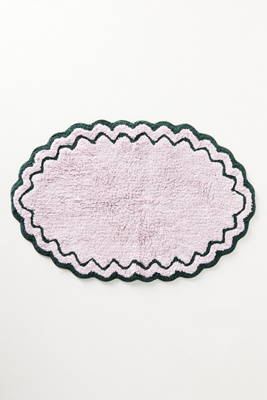 Anthropologie Rosita Bath Mat By  In Purple Size 21 X 34