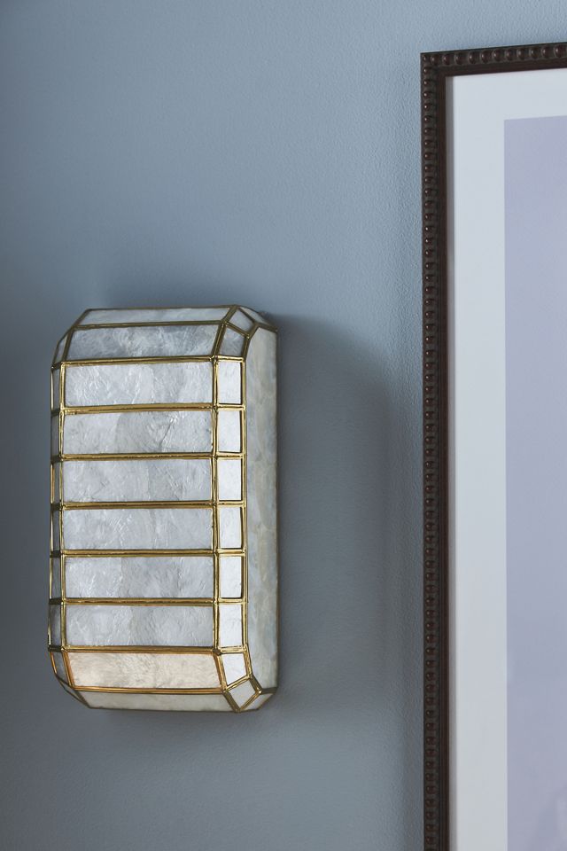Madelyn Capiz Elongated Sconce Wall Light #1