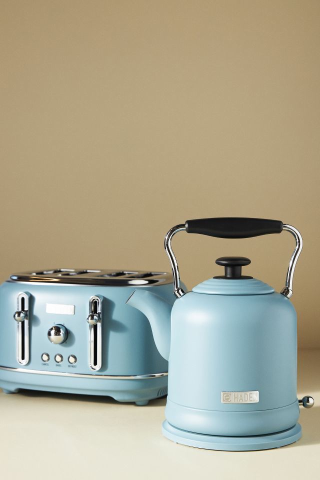 Haden Highclere 1.5 Liter Vintage Electric Tea Pot Kettle, Pool