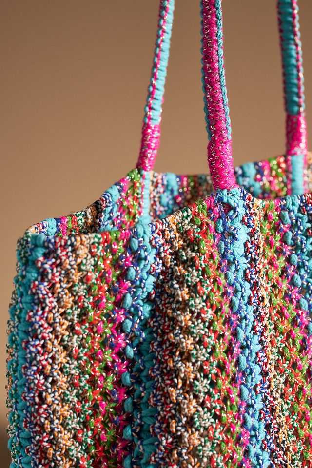 Anthropologie beach online bag