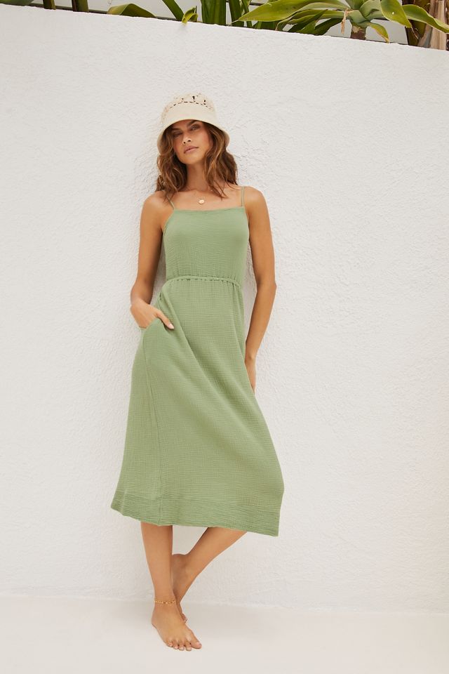 Stateside Gauze Open-Back Dress #2