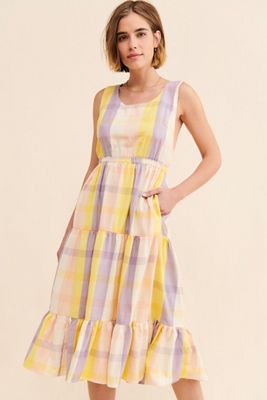 Rujuta Sheth Gema Plaid Dress