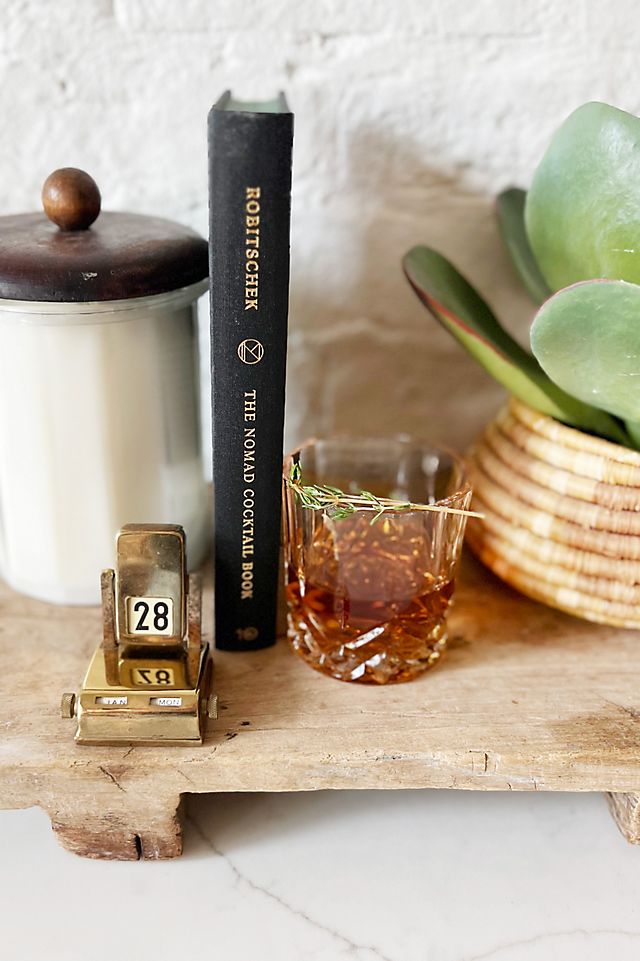 Old Flame Candle Co Vintage Perpetual Flip Calendar AnthroLiving Old Flame Candle Co Vintage Perpetual Flip Calendar AnthroLiving