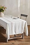 Tuscan Stripe Linen Tablecloth