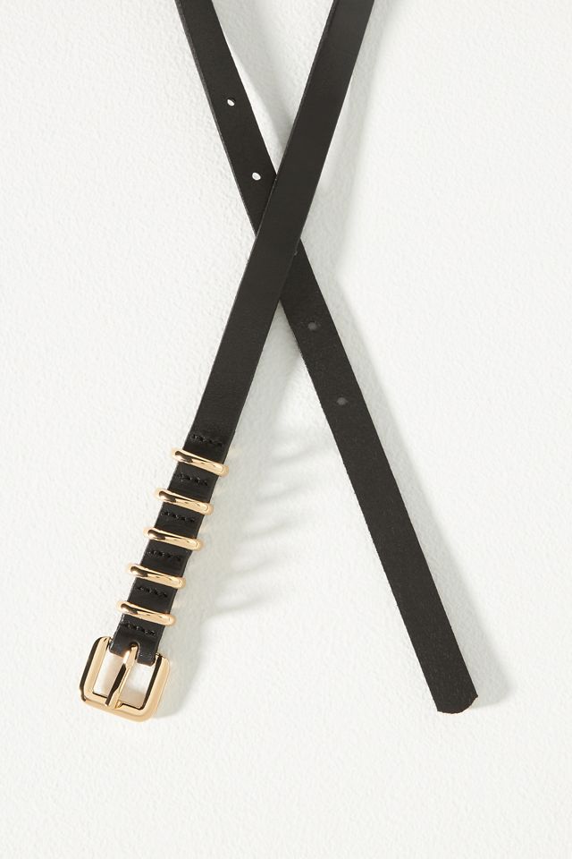 Skinny Multi Keeper Belt | Anthropologie display picture 1
