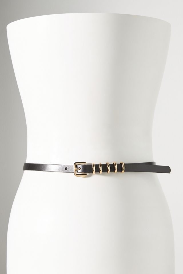 NWT Anthropologie Multi Keeper Belt Skinny Multi Keeper Belt | Anthropologie main image 2