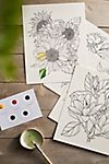 Garden Watercoloring Kit #1