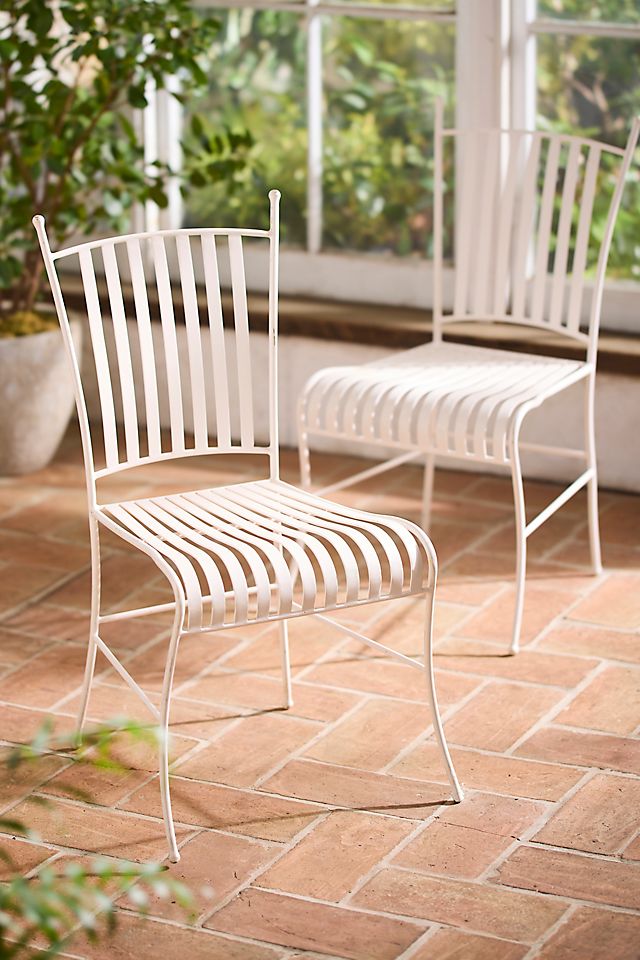 Arcadia Steel Side Chairs, Set of 2 | Terrain Arcadia Steel Side Chairs, Set of 2 | Terrain