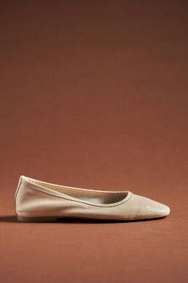 Pilcro Soft Ballet Flats In Beige