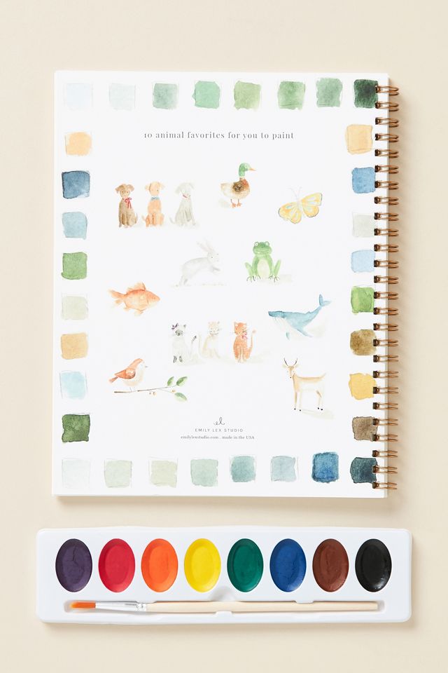 watercolor workbooks - emily lex studio