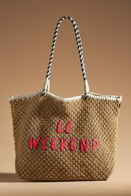 Clare V . L'été Tote In Beige
