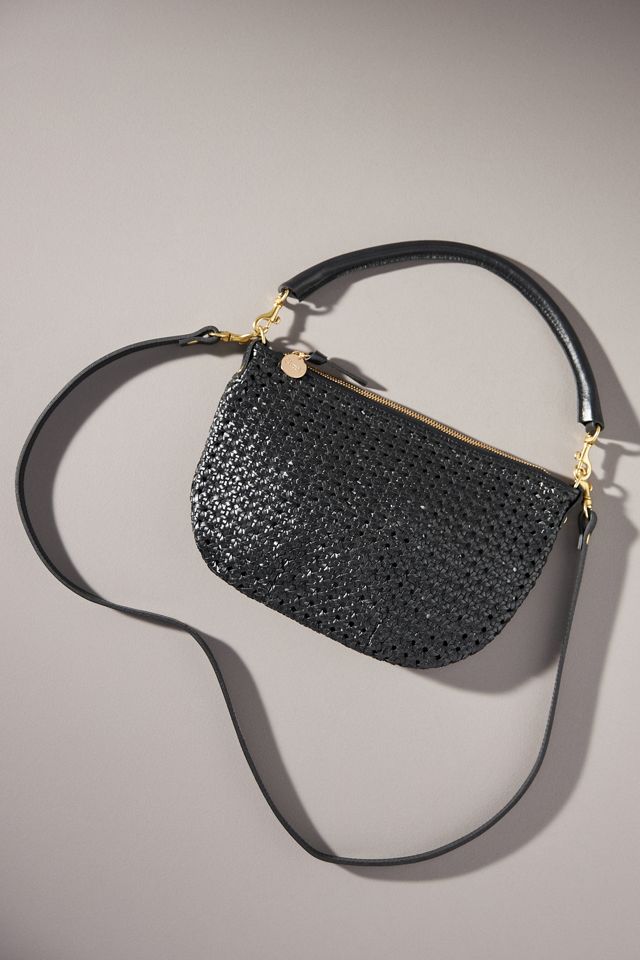 Clare V Petit Moyen Messenger Bag In Black