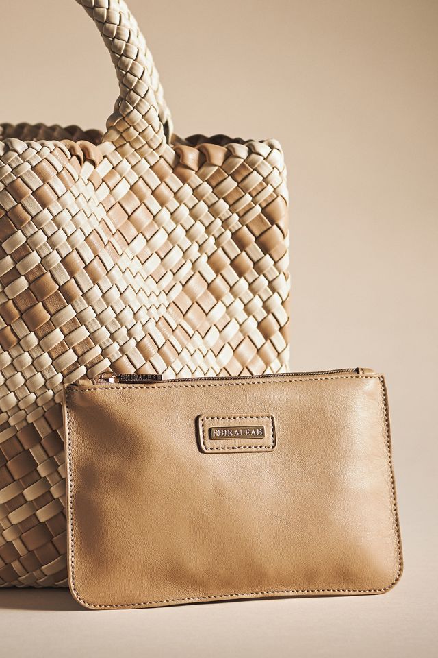 Woven Faux Leather Tote #2