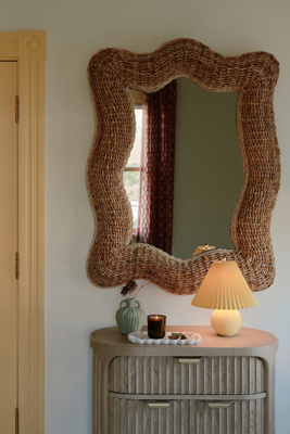 Anthropologie Morris Mirror In Brown