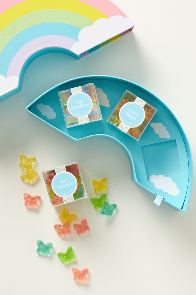 Sugarfina Rainbow 3-Piece Candy Bento Box #1
