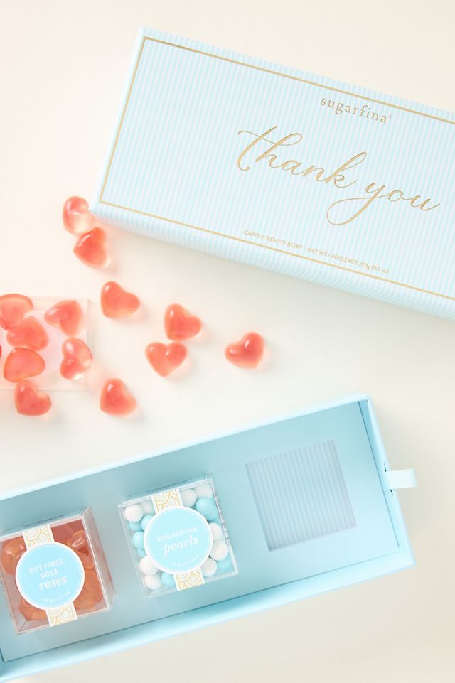 Sugarfina Thank You 3-Piece Candy Bento Box #1