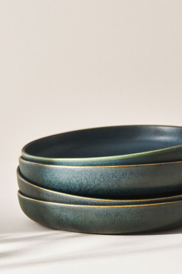The Jasper Portuguese Stoneware Pasta Bowls, Set of 4 #3
