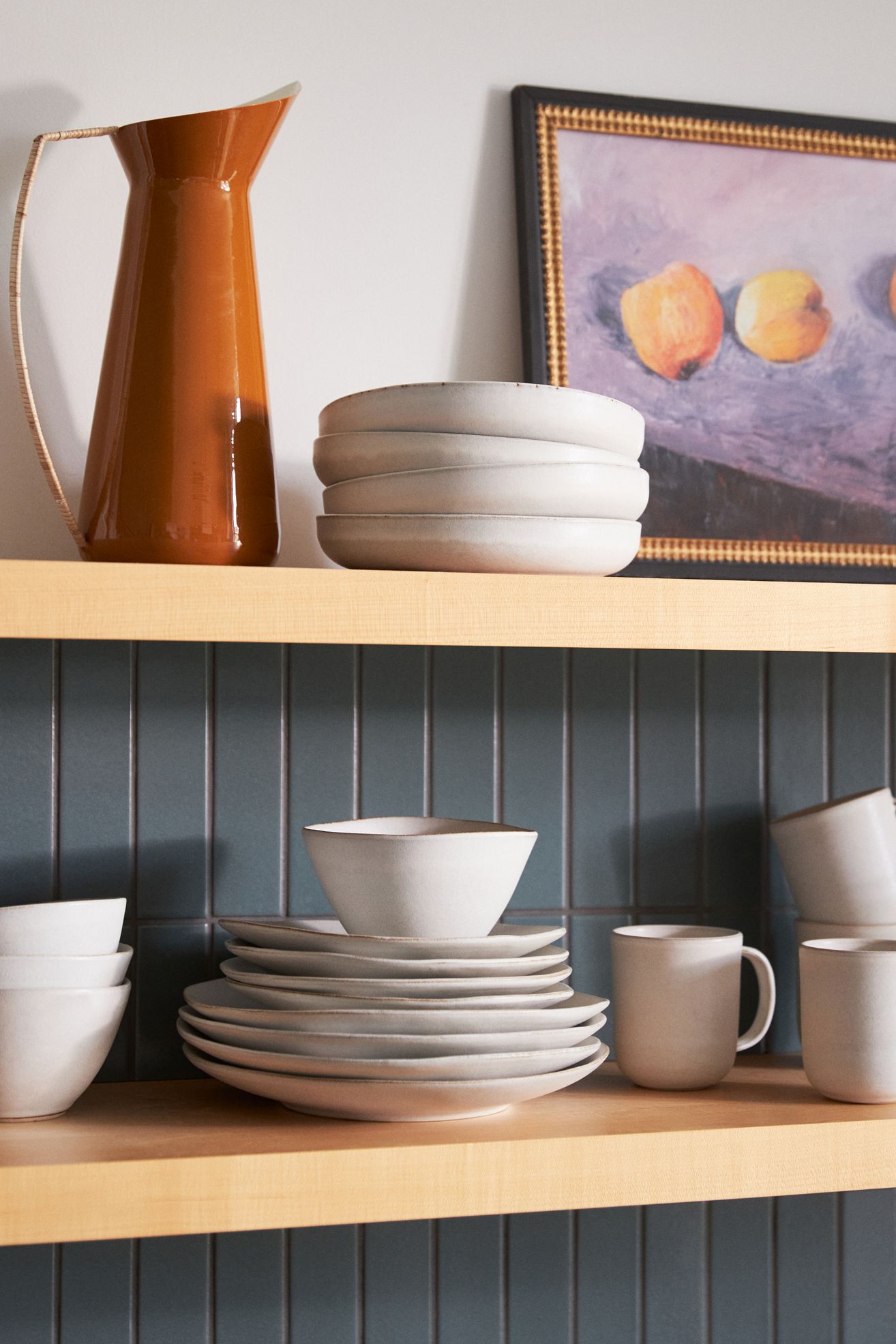 The Jasper Portuguese Stoneware Cereal Bowls, Set of 4 - White, Standard, Set Of 4