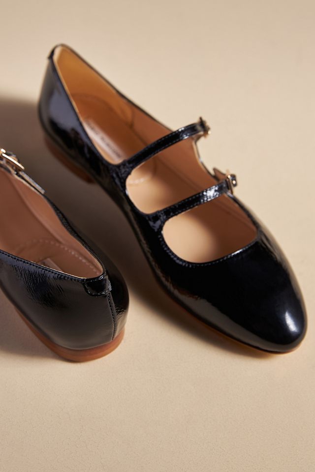 Fabio Rusconi Double-Strap Mary Jane Flats #3