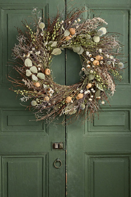 Preserved Green Bower Wreath