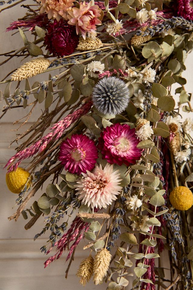 Preserved Pixie Garden Wreath #2