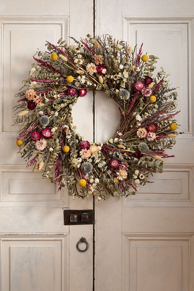 Preserved Pixie Garden Wreath #1