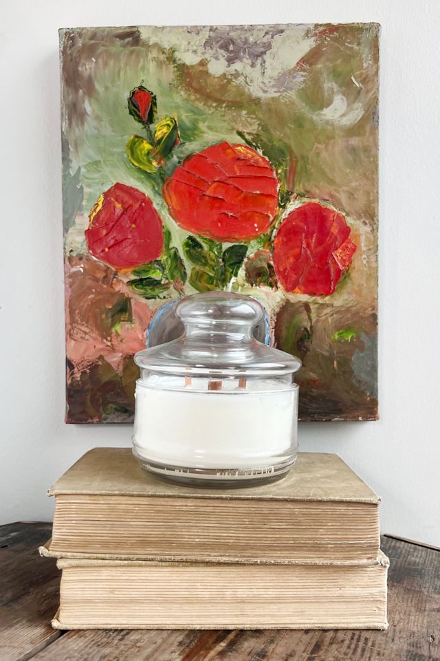 Old Flame Candle Co. Vintage Luella Candle AnthroLiving