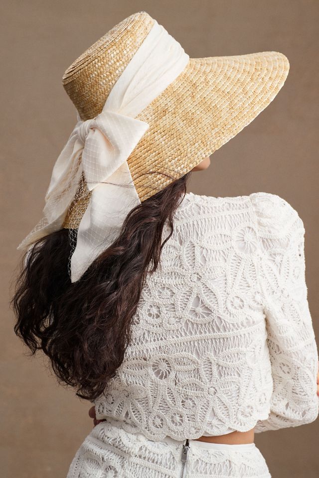 Eugenia Kim Mirabel Straw Hat | Anthropologie display picture 2