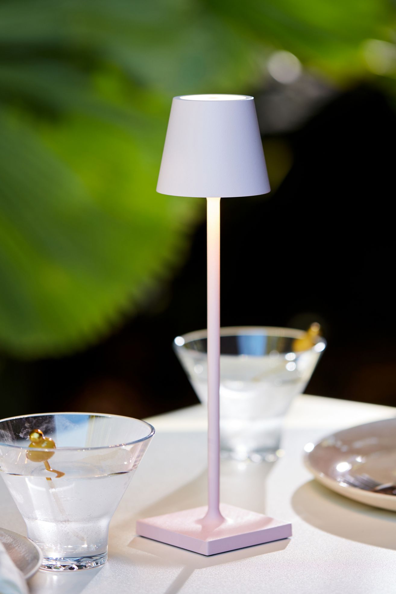 Poldina Pro Micro Cordless Rechargeable LED Table Lamp - Pink, Standard, One Size