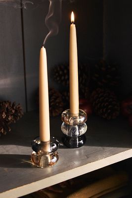 Layered Orb Taper Candle Holder | AnthroLiving