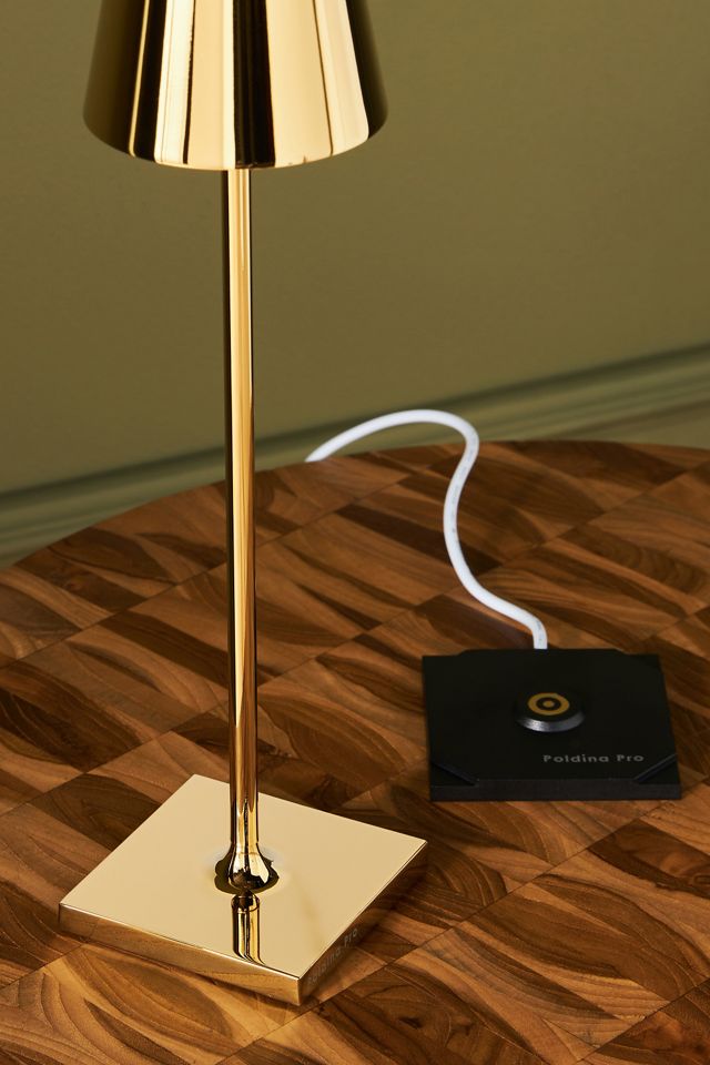 Poldina Pro Micro Metallic Cordless Rechargeable LED Table Lamp #3