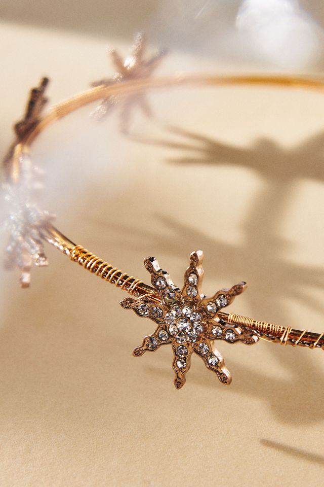 Serefina Ari Starburst Rhinestone Headband | Anthropologie display picture 3