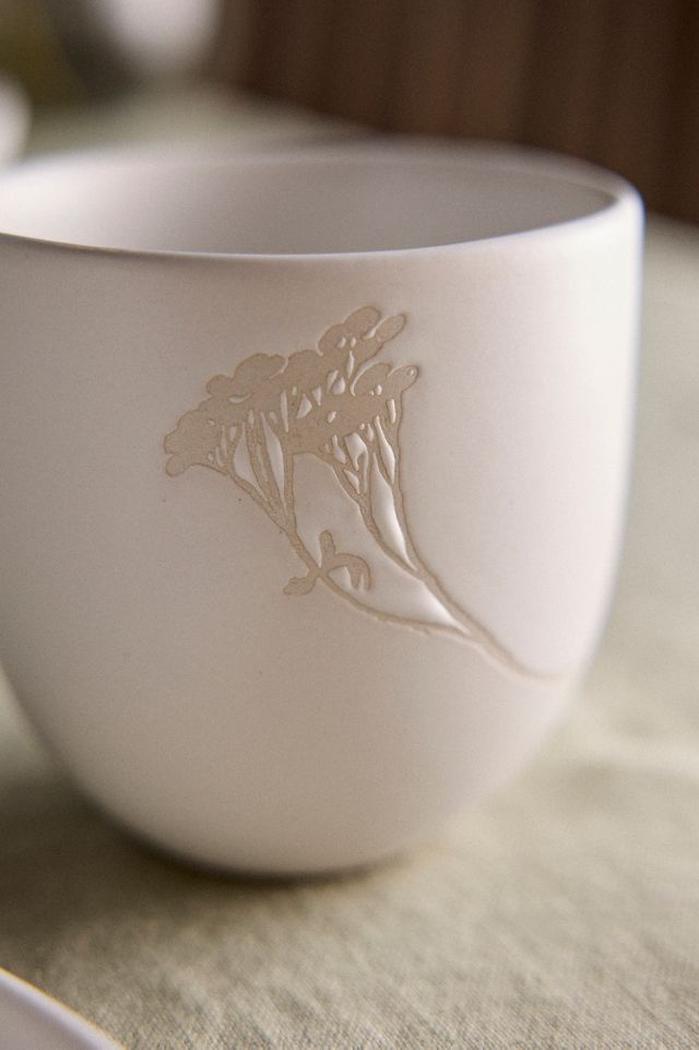 Garden Stem Stoneware Mug #1
