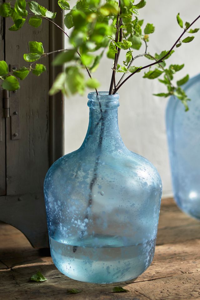 Recycled Glass Jar Vase Terrain