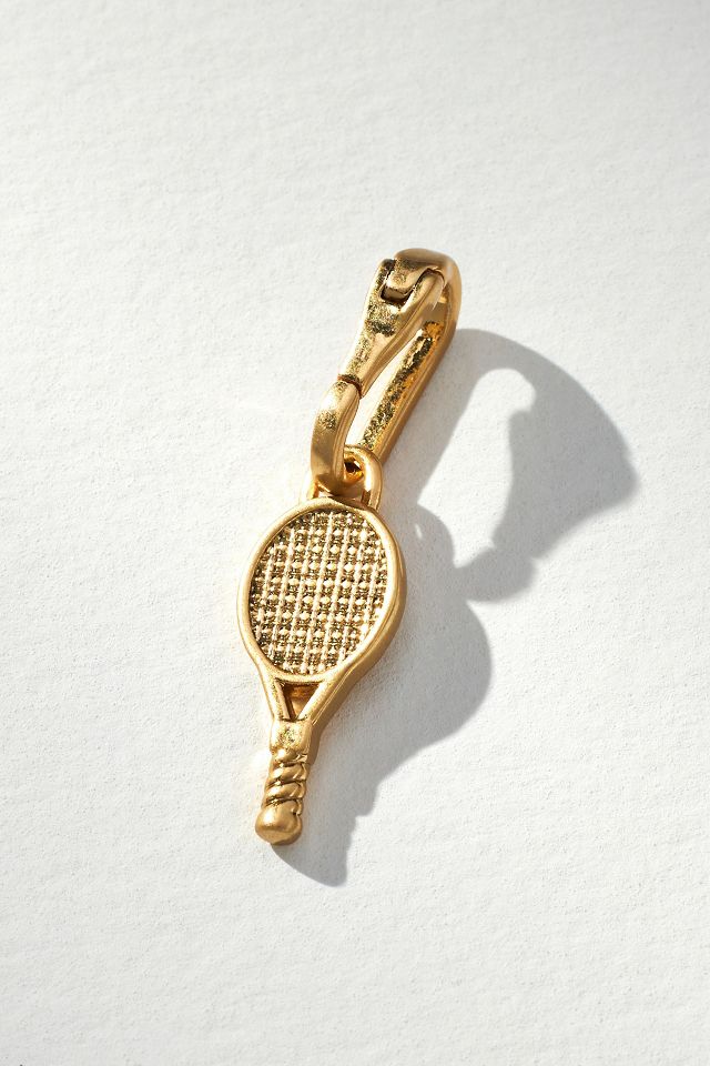 Clare V. Tennis Racquet Charm | Anthropologie