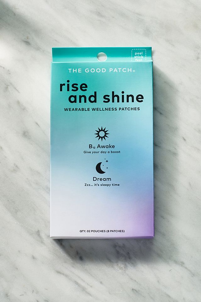 The Good Patch Rise and Shine Wearable Wellness Patches, Set of 8 #1