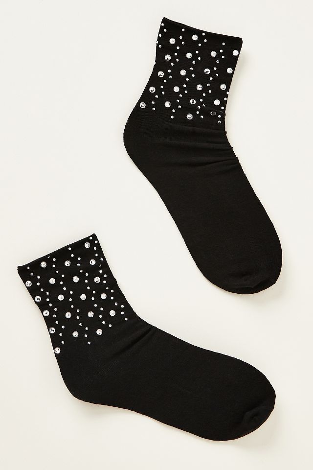 Cynthia Rowley Crystal Socks