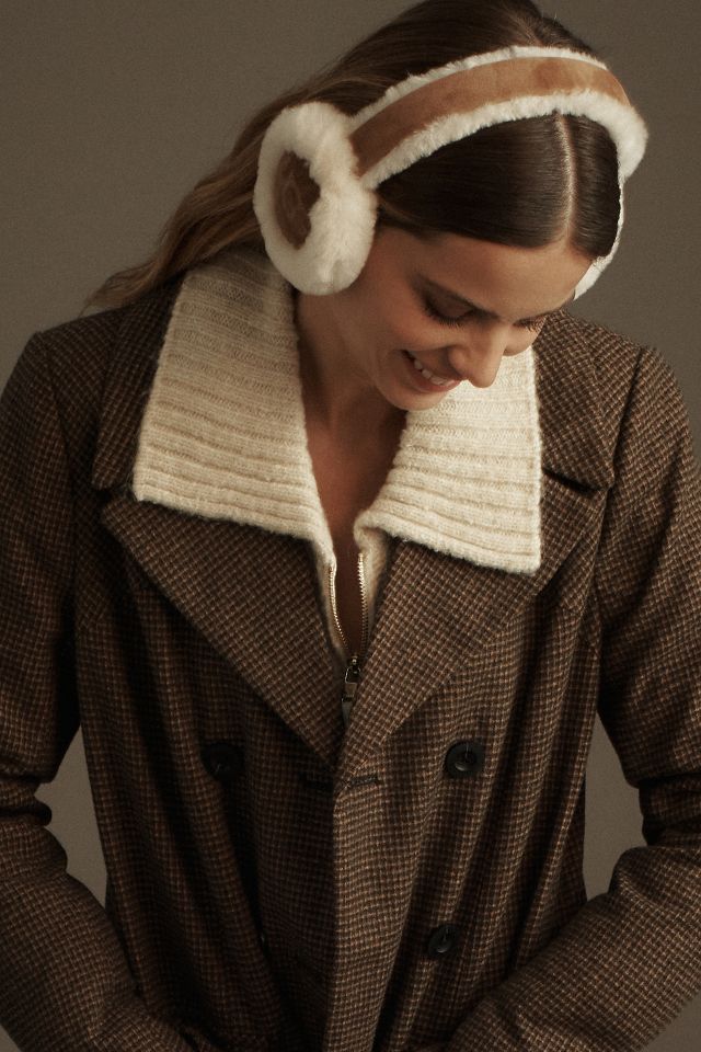 UGG Embroidered Logo Earmuff Anthropologie