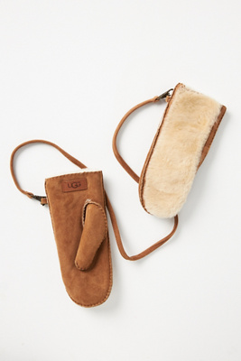 UGG Exposed Sheepskin Mittens | Anthropologie