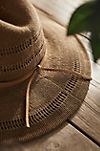 Vented Crown Sun Hat with Faux Suede Trim #2