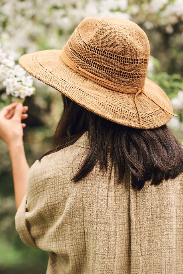 Suede Floppy Hat 