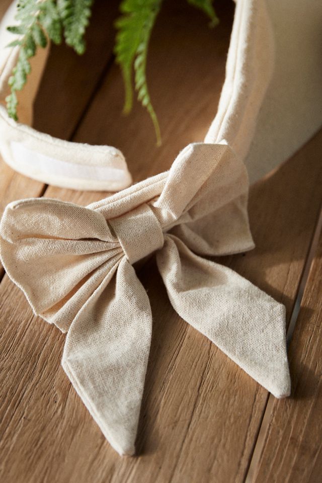 Bow Cotton Visor #1
