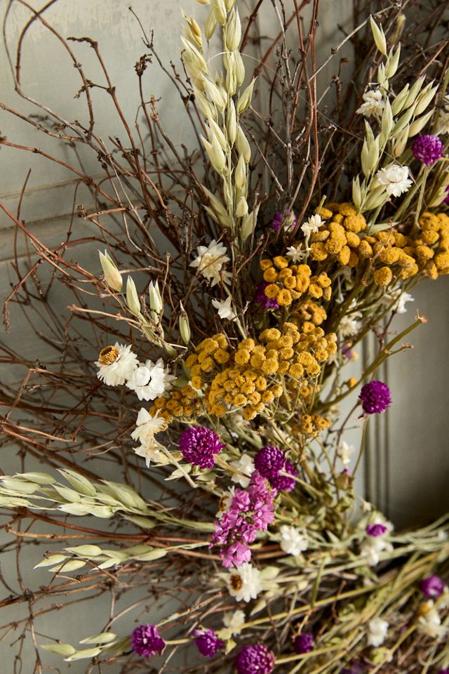 Preserved Spring Garden Wreath #3